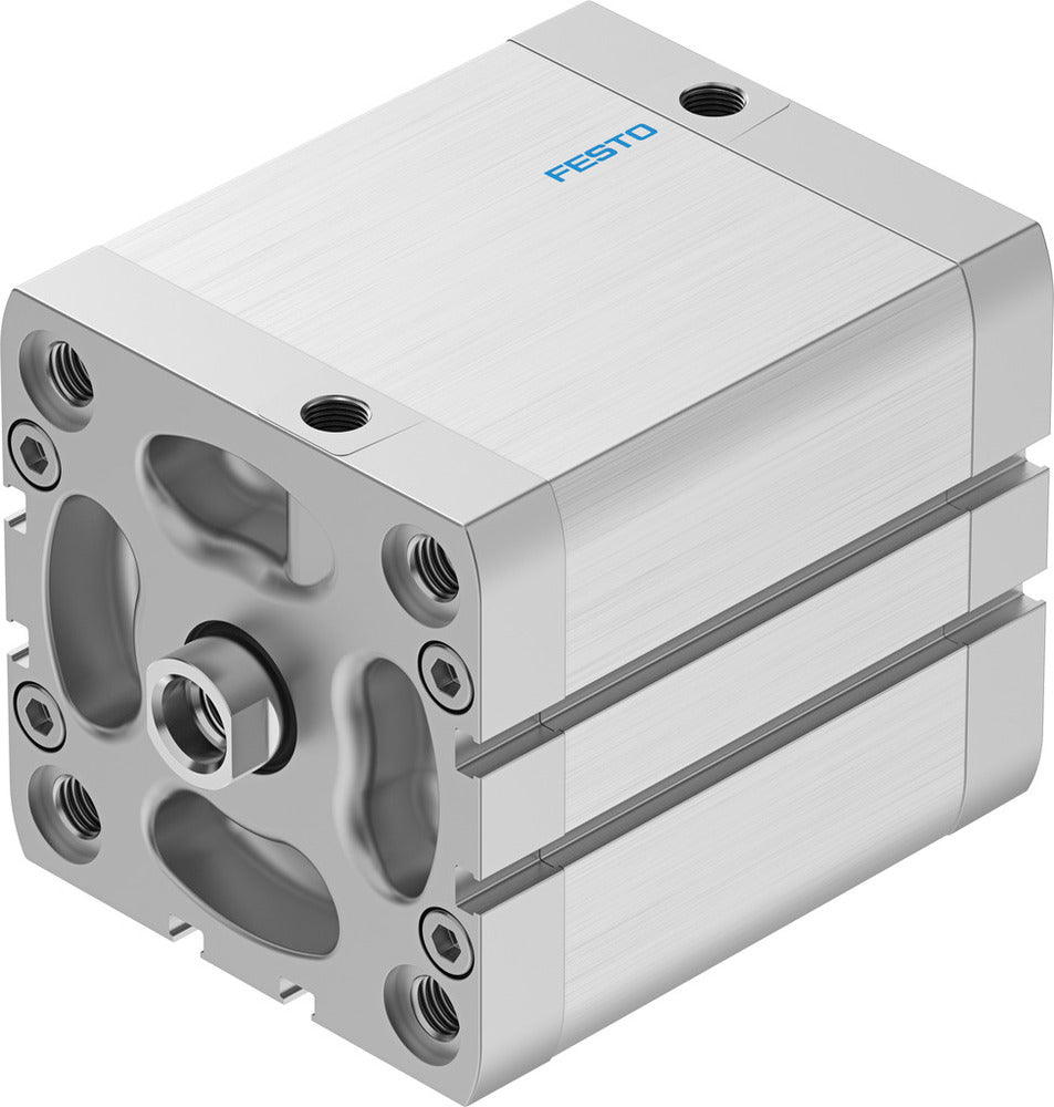 Festo Compact Cylinder 80mm Bore 60mm Stroke ISO 21287 Double Acting - 536370