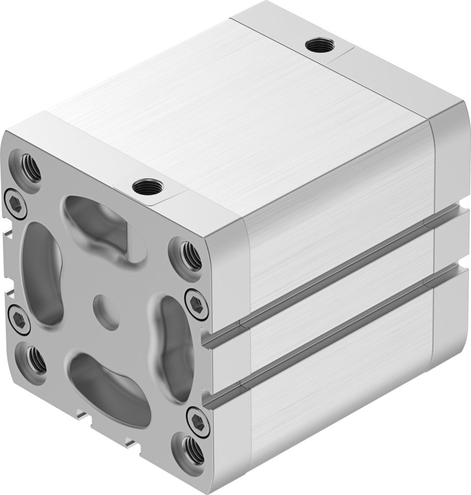 Festo Compact Cylinder 80mm Bore 60mm Stroke ISO 21287 Double Acting - 572725