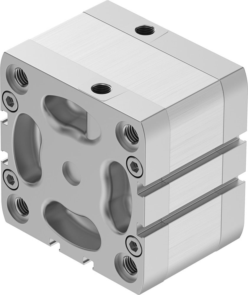 Festo Compact Cylinder 80mm Bore 15mm Stroke ISO 21287 Double Acting - 536354