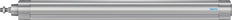 Cylindre Festo 40mm Alésage 500mm Course ISO 15552 Double Effet - 1376914