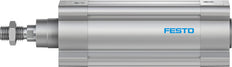 Festo Cylinder 80mm Bore 125mm Stroke ISO 15552 Double Acting - 1383338