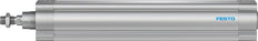 Cylindre Festo 80mm Alésage 400mm Course ISO 15552 Double Effet - 1383343