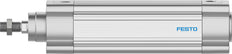 Cylindre Festo 63mm Alésage 150mm Course ISO 15552 Double Effet - 3657821