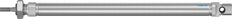 Festo Cylinder 16mm Bore 200mm Stroke ISO 6432 Double Acting - 19235
