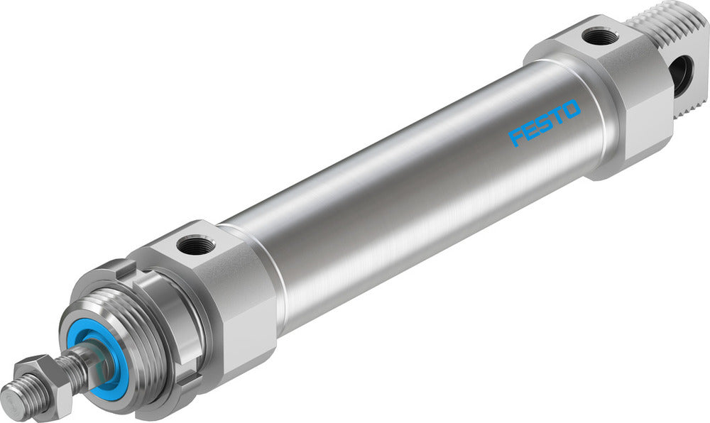 Festo Vérin Cylindrique 32mm Alésage 100mm Course Double Effet - 195984