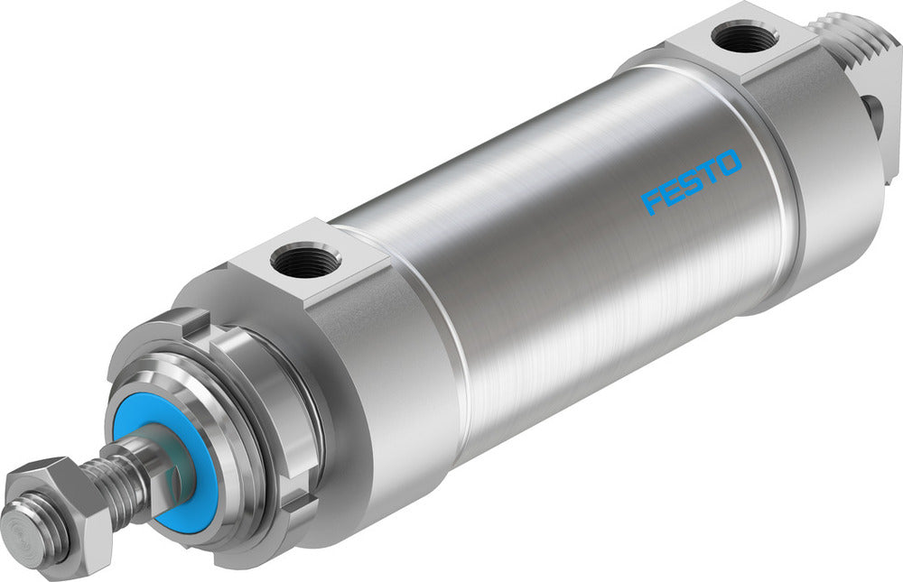 Festo Round Cylinder 63mm Bore 80mm Stroke Double Acting - 196053