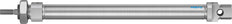 Cylindre Festo 20mm Alésage 200mm Course ISO 6432 Double Effet - 19215
