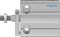 Festo Vérin Compact 32mm Alésage 20mm Course Double Effet - 4828468