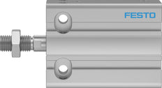 Festo Vérin Compact 25mm Alésage 20mm Course Double Effet - 4829573