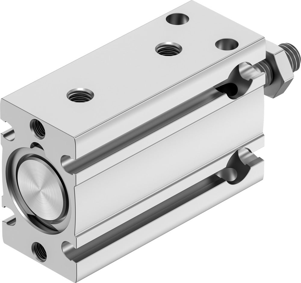 Vérin Compact Festo 16mm Alésage 10mm Course Double Effet - 4833186