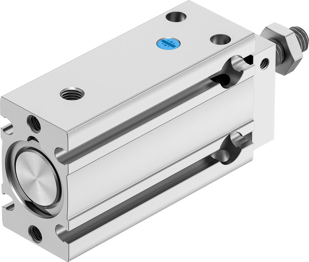 Festo Compact Cylinder 16mm Bore 15mm Stroke Single Acting - 4834369