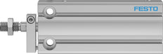 Festo Vérin Compact 20mm Alésage 50mm Course Double Effet - 4840820