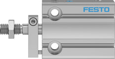 Festo Vérin Compact 20mm Alésage 5mm Course Simple Effet - 4840821