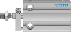 Festo Vérin Compact 20mm Alésage 15mm Course Simple Effet - 4840823