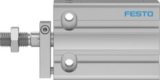 Vérin Compact Festo 25mm Alésage 20mm Course Double Effet - 4840827