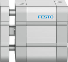 Festo Compact Cylinder 63mm Bore 20mm Stroke ISO 21287 Double Acting - 574051