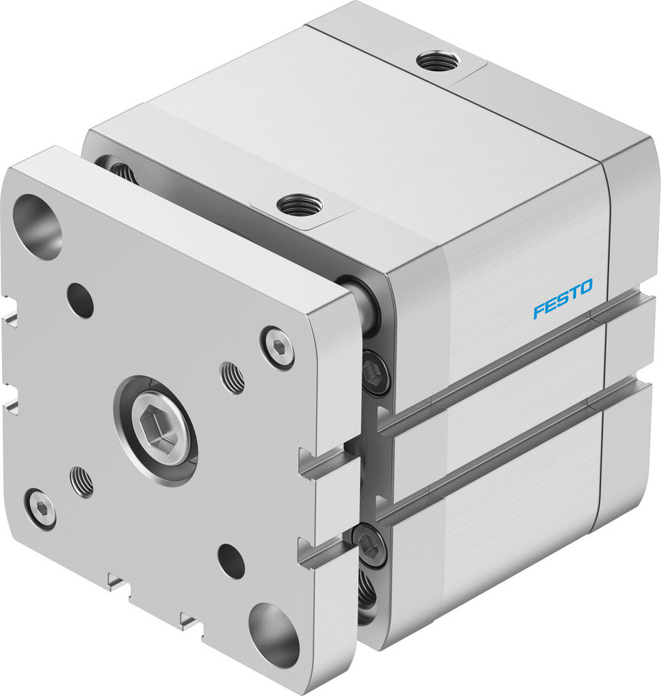 Festo Compact Cylinder 80mm Bore 30mm Stroke ISO 21287 Double Acting - 574062