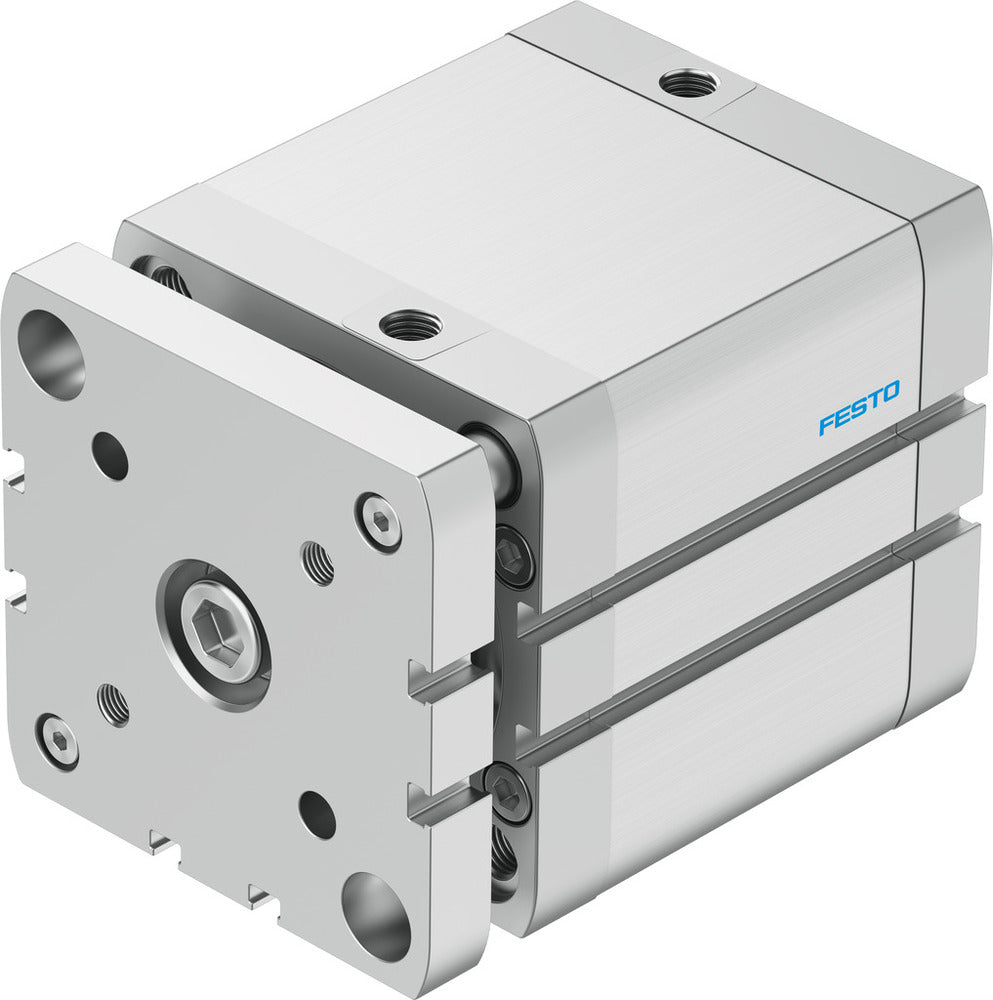 Festo Compact Cylinder 80mm Bore 50mm Stroke ISO 21287 Double Acting - 574064