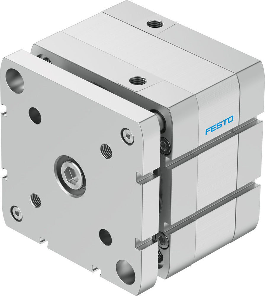 Festo Vérin Compact 100mm Alésage 10mm Course ISO 21287 Double Effet - 554286