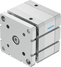 Festo Compact Cylinder 100mm Bore 15mm Stroke ISO 21287 Double Acting - 554287