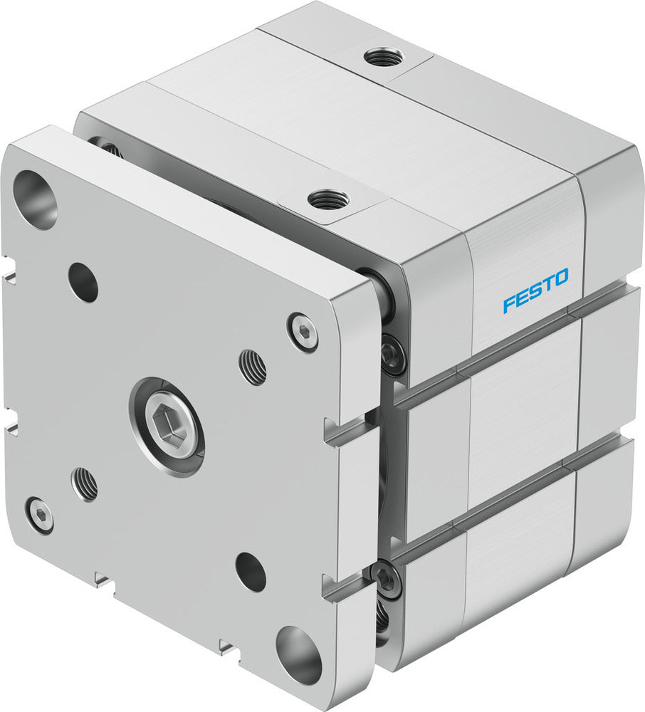 Festo Compact Cylinder 100mm Bore 15mm Stroke ISO 21287 Double Acting - 577225