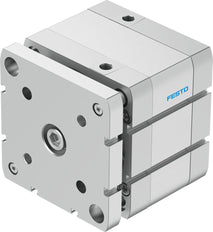 Festo Compact Cylinder 100mm Bore 20mm Stroke ISO 21287 Double Acting - 554288