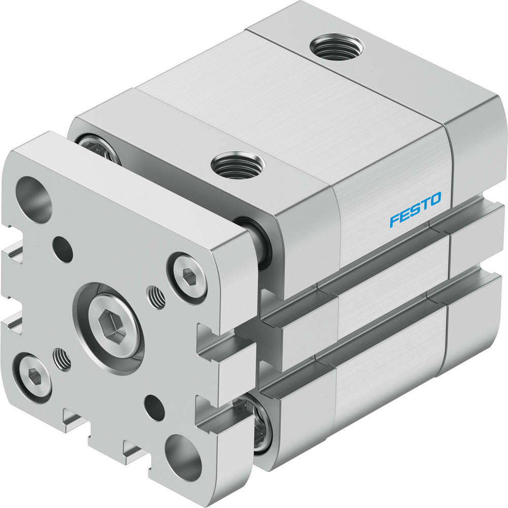 Festo Compact Cylinder 40mm Bore 15mm Stroke ISO 21287 Double Acting - 574032