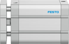 Festo Vérin Compact 63mm Alésage 60mm Course ISO 21287 Double Effet - 574056