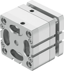 Festo Compact Cylinder 80mm Bore 10mm Stroke ISO 21287 Double Acting - 574058