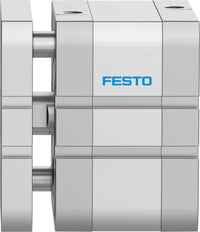 Festo Compact Cylinder 80mm Bore 10mm Stroke ISO 21287 Double Acting - 574058