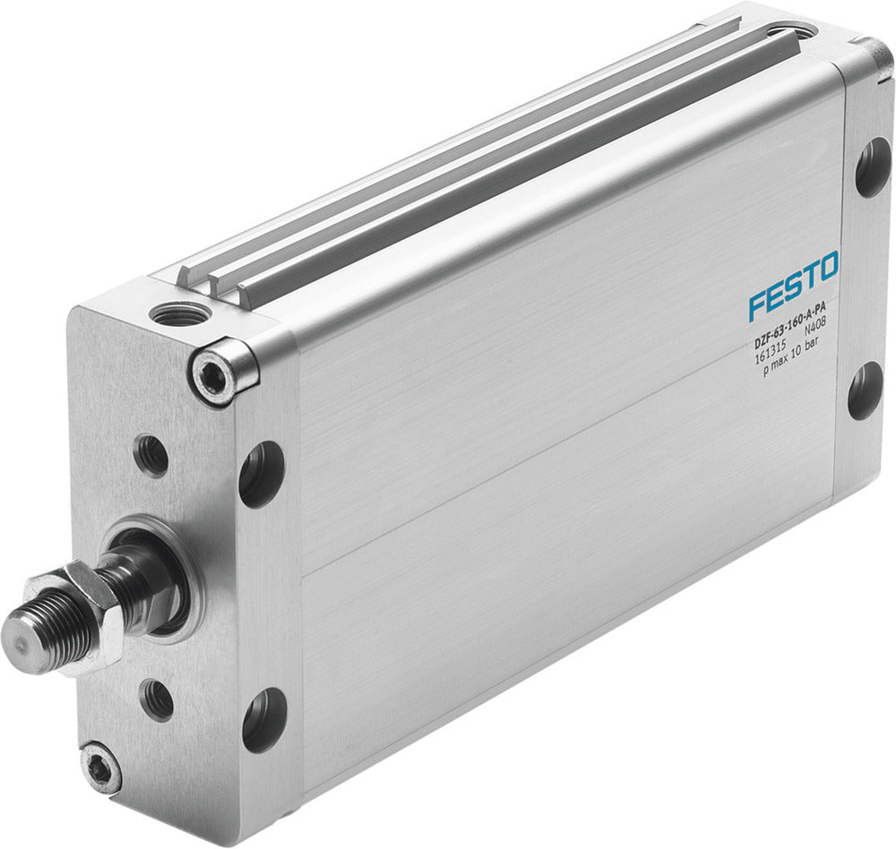 Festo Flat Cylinder 50mm Bore 50mm Stroke Double Acting - 161296