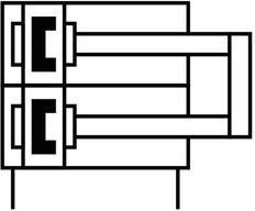 Festo Mini-Chariot 25mm Alésage 50mm Course Double Effet - 8085153