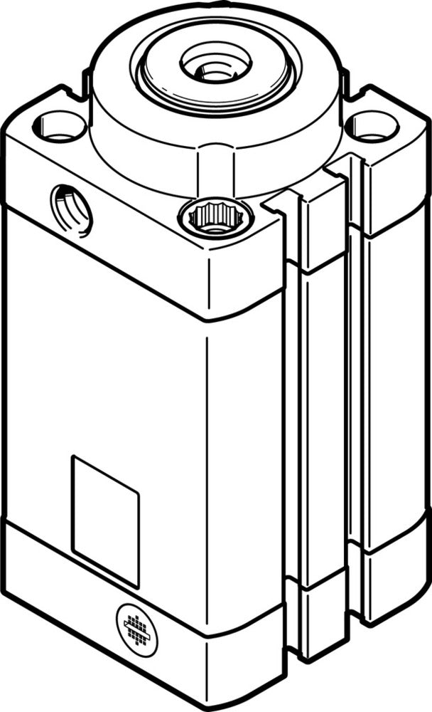 Festo Vérin Bloqueur 40mm Alésage 25mm Course Double Effet - 576133