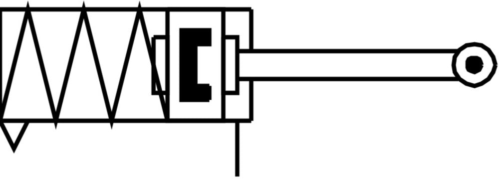 Festo Vérin Bloqueur 20mm Alésage 10mm Course Simple Effet - 576093