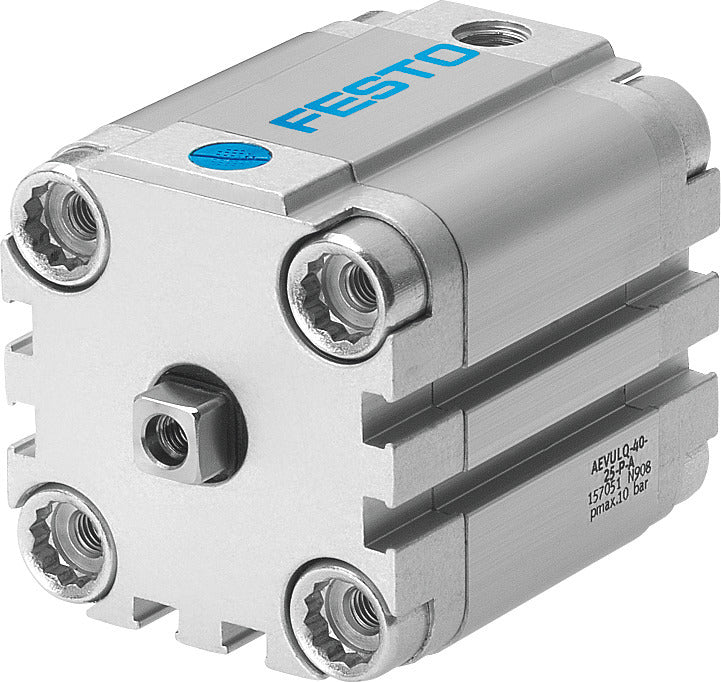 Festo Compact Cylinder 100mm Bore 10mm Stroke Single Acting - 157064