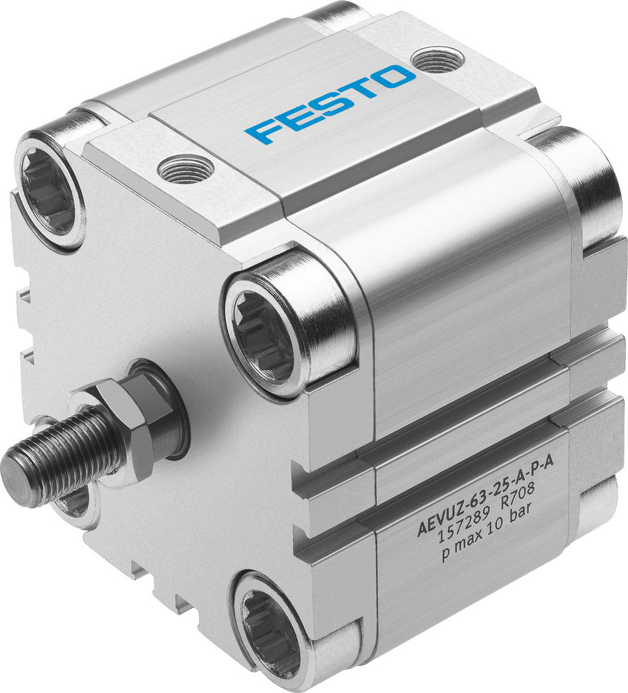 Festo Compact Cylinder 50mm Bore 10mm Stroke Single Acting - 157282