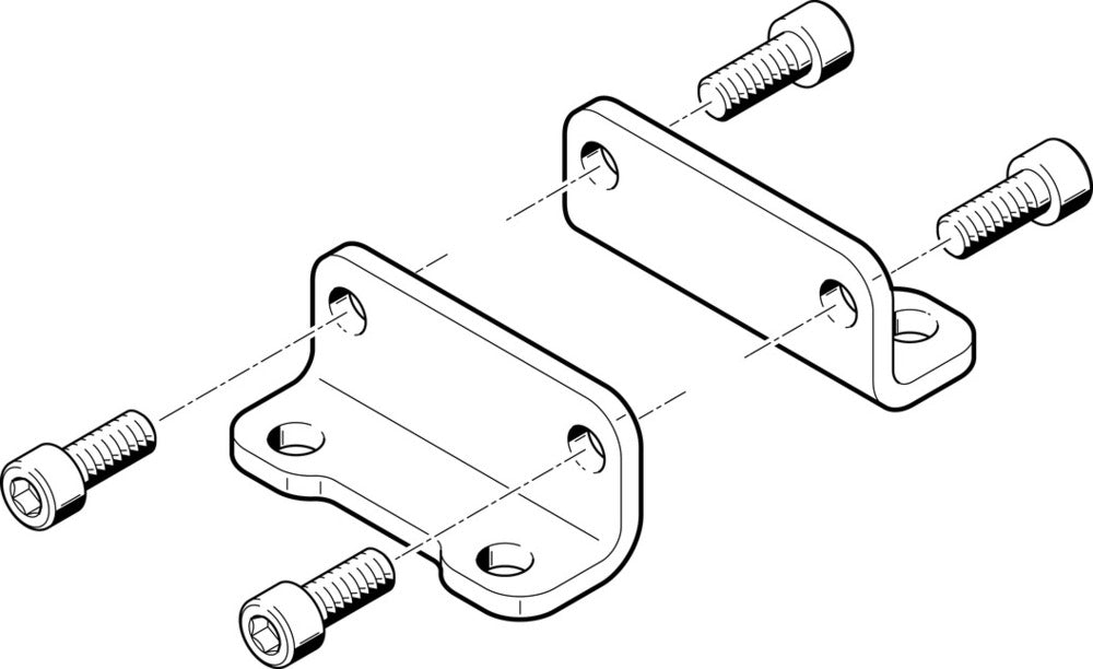 Festo Foot Mounting Size 80 ISO 21287 - 537260
