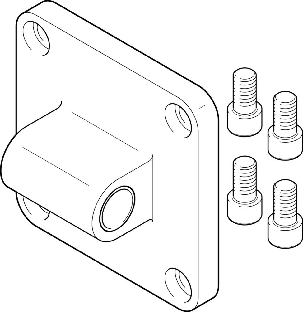 Festo Chape Flasque Taille 200 ISO 15552 - 151535