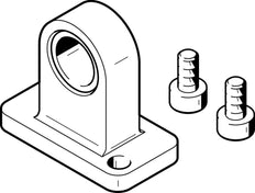 Festo Clevis Flange Size 12 - 161818