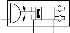 Festo Swivel/Gripper Unit 2.5mm Stroke - Size 12 Double Acting - 1187957