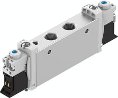 Festo 2x3/2 NO/NC Monostable Air Solenoid Valve G1/8 480 - 500l/min - 574370