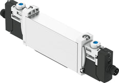 Festo 5/3 Exhausted Air Solenoid Valve Flange 460 - 600l/min - 574249