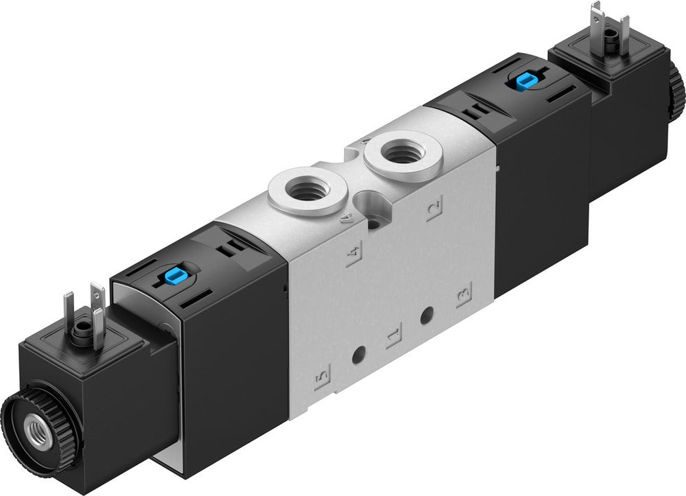 Festo 5/3 Exhausted Air Solenoid Valve G1/8 600l/min - 575692