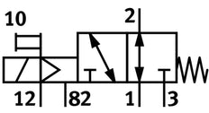 Festo 3/2 NO Monostable Air Solenoid Valve G3/8 2300l/min - 575586