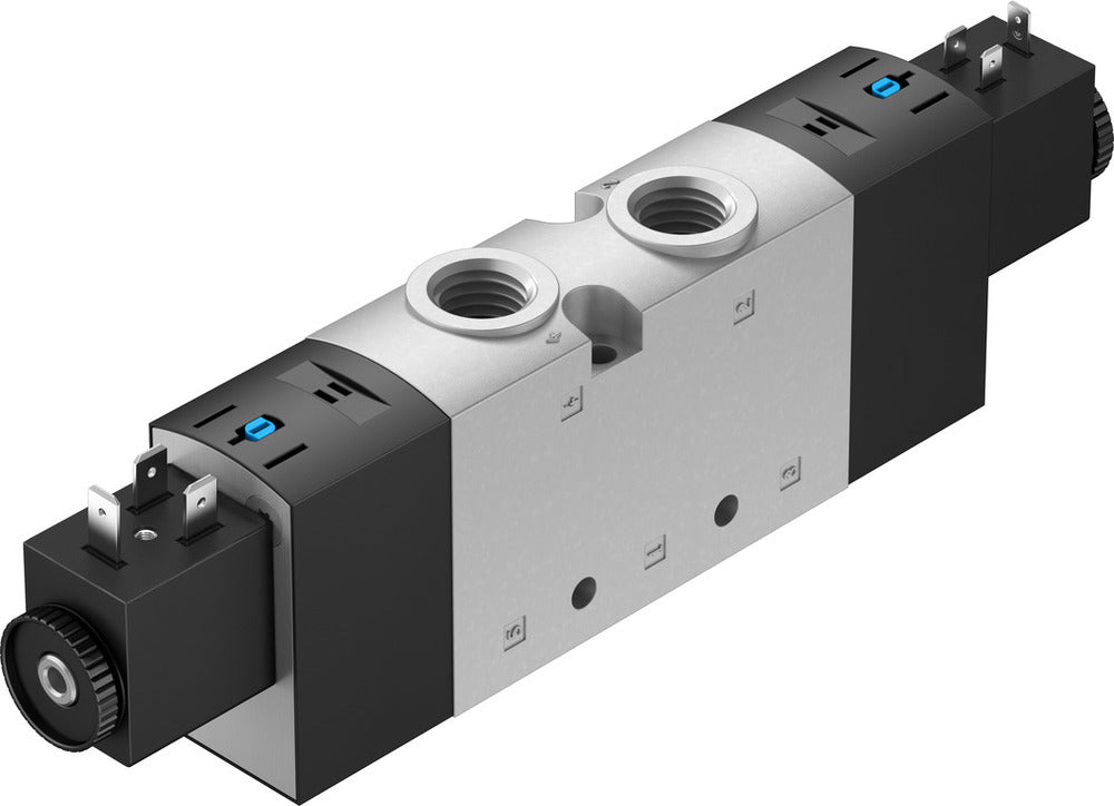 Festo 2x3/2 NC Monostable Air Solenoid Valve G3/8 1600l/min - 8036705