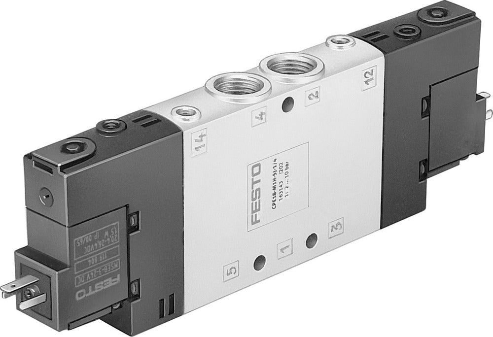 Festo 5/2 Bistable Air Solenoid Valve G1/4 1500l/min - 163791