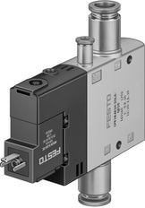 Festo 3/2 NC Monostable Air Solenoid Valve QS-10 1250l/min - 163845
