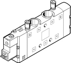 Festo 5/2 Monostable Air Solenoid Valve G3/8 2900l/min - 163838