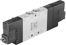 Festo 5/3 Pressurized Air Solenoid Valve G1/4 1300l/min - 170252