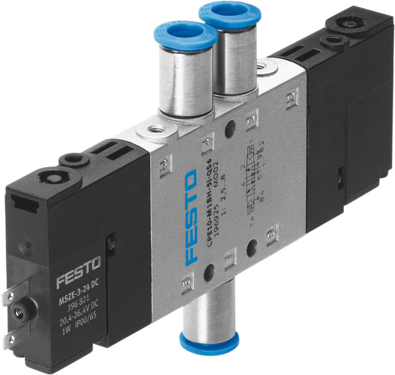 Festo 5/2 Bistable Air Électrovanne QS-4 180L/Min - 196876